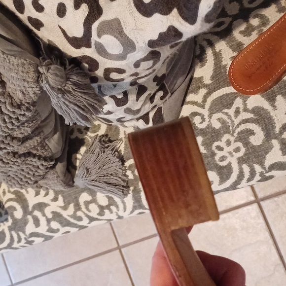 H il Sandalo rasberry pink leather slip on sandals slides 39 Italy - Picture 7 of 8